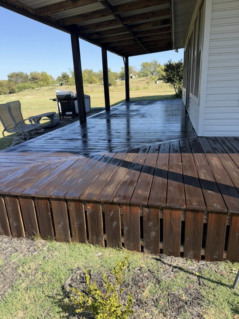 Refinishing Deck