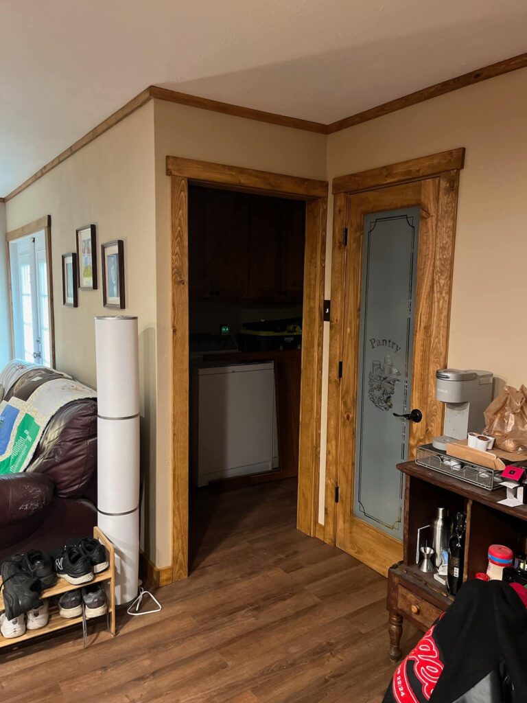 Pantry Door Install