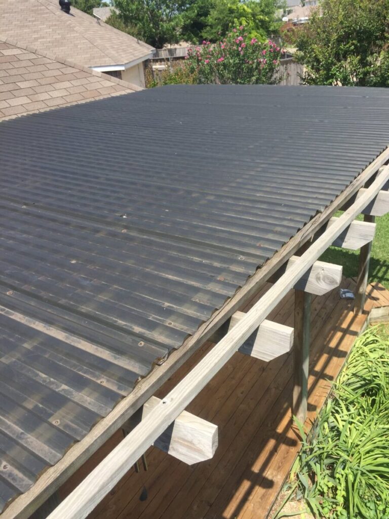 pergola with polygal