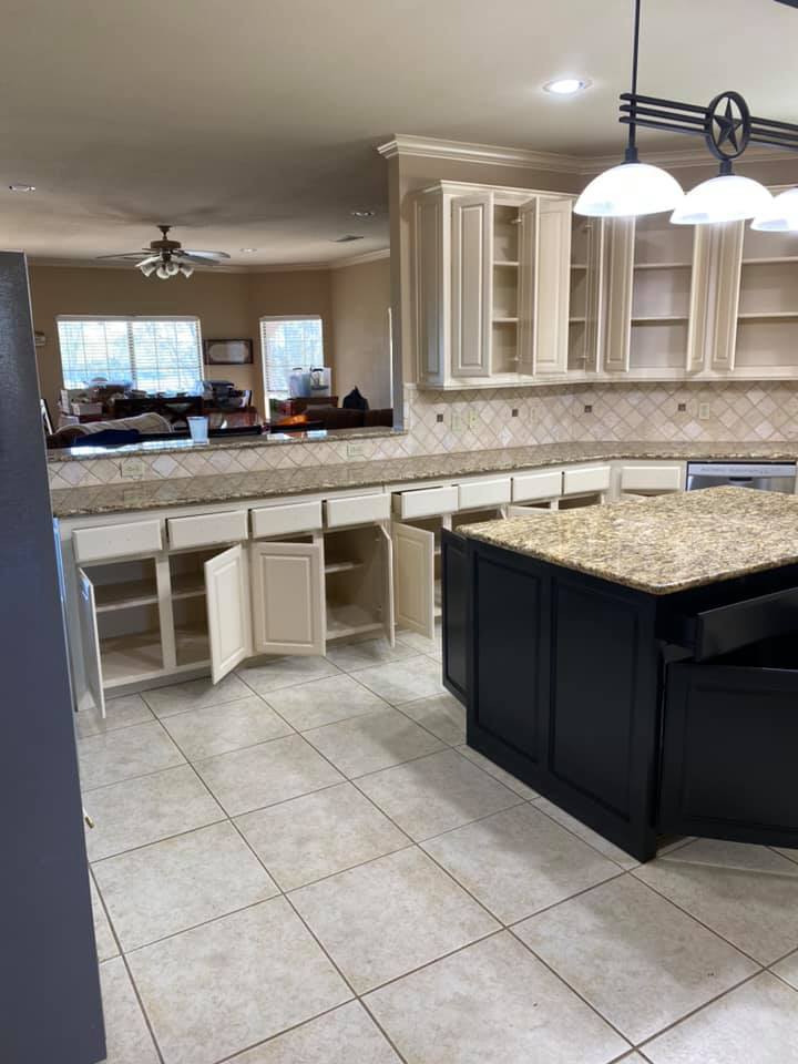 kitchen cabinet painting