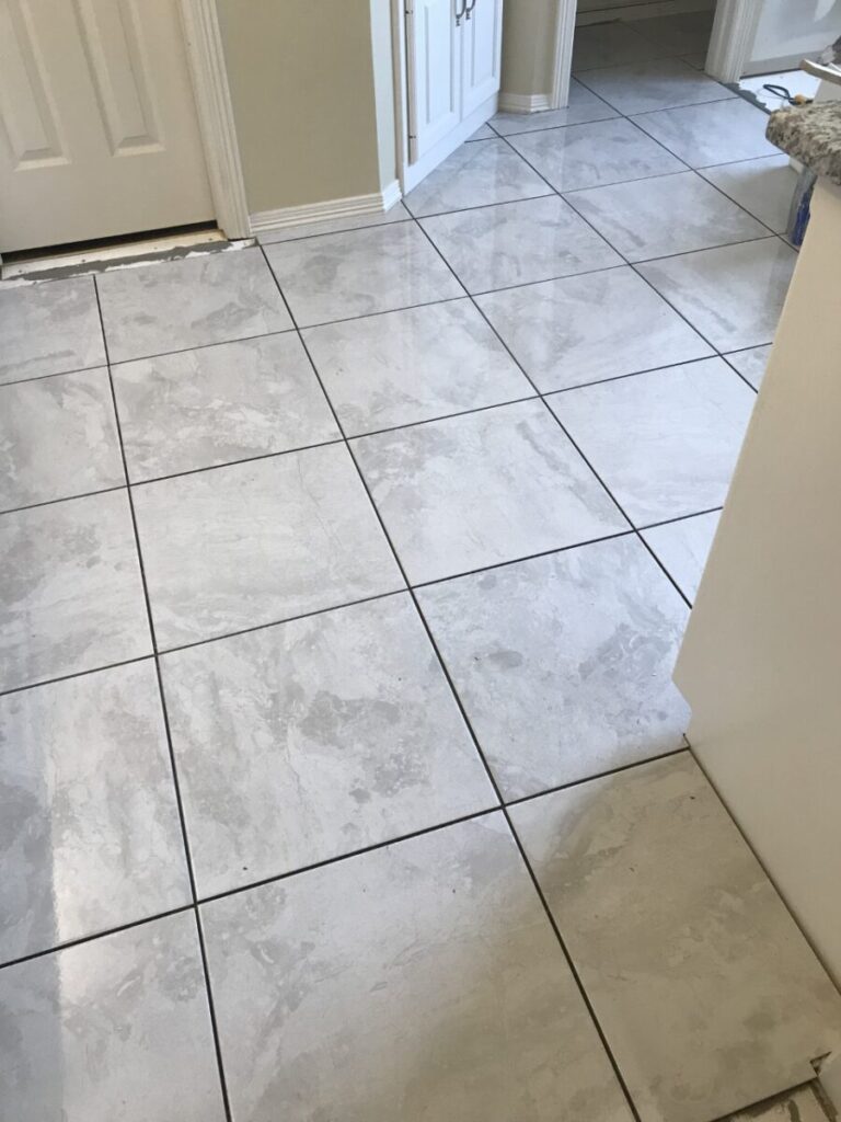 tile flooring